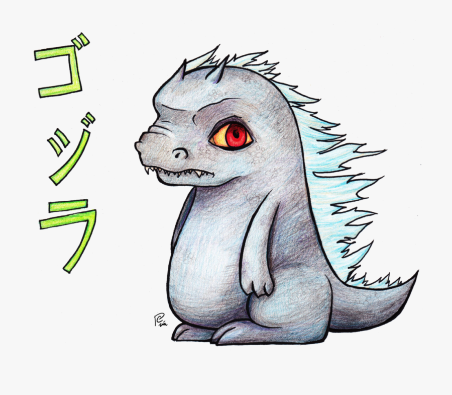 Drawing Godzilla Art - Cute Drawings Of Godzilla, Transparent Clipart