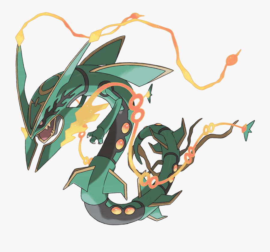 Mega Rayquaza, Transparent Clipart