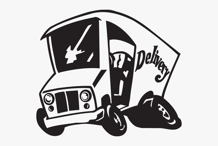 Delivery Truck Clip Art, Transparent Clipart