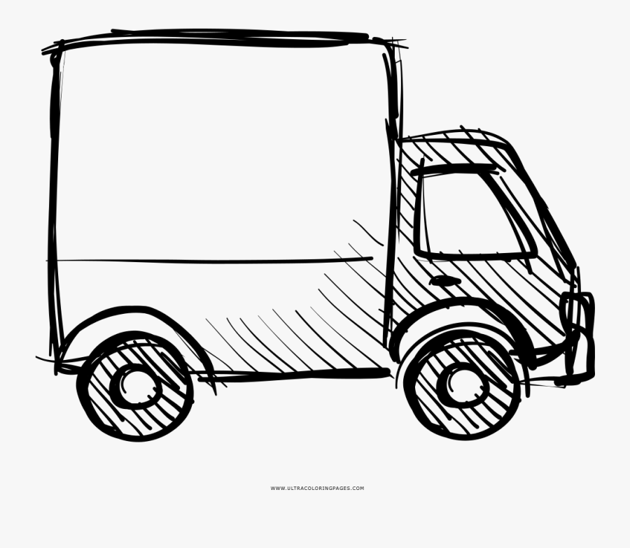 Transparent Delivery Truck Png - Desenhos Para Desenhar Caminhão, Transparent Clipart