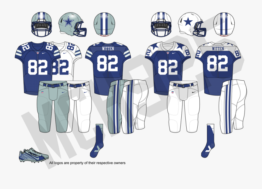 Jersey Vector Nfl - Football Equipment, Transparent Clipart
