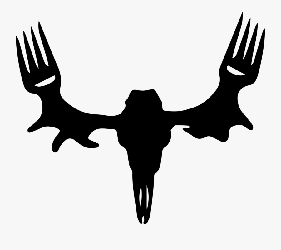 Meateater Skull Sticker 9" - Meat Eater Podcast, Transparent Clipart