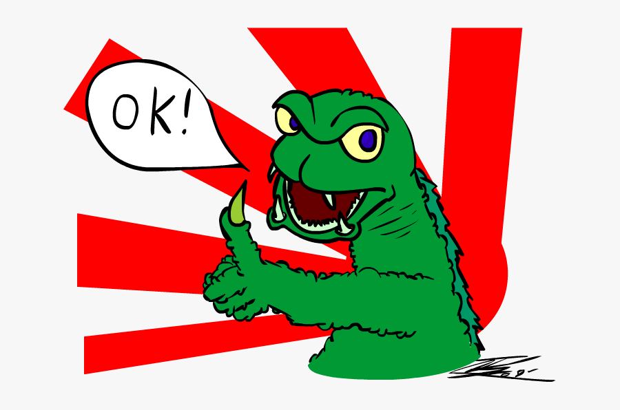 Ok Baby Godzilla Of The East, Transparent Clipart
