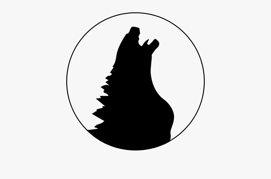 Godzilla Black And White Icon, Transparent Clipart