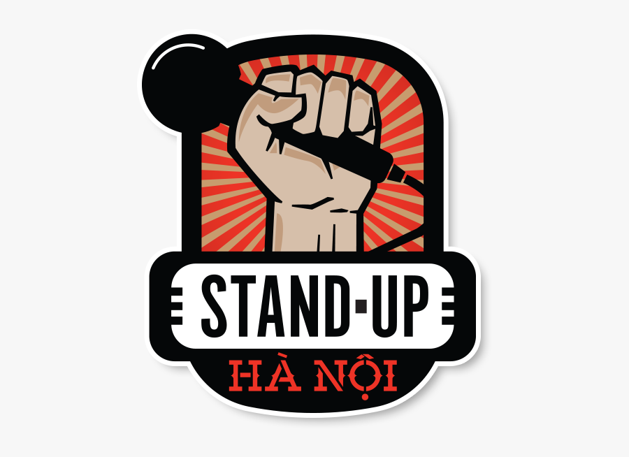 Stand-up Hanoi - Stand Up Comedy Logo, Transparent Clipart