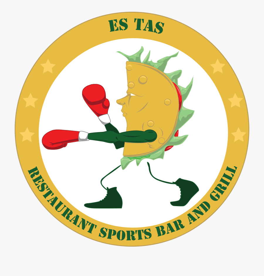 Es Tas Restaurant Sports Bar And Grill Logo Clipart - Illustration, Transparent Clipart