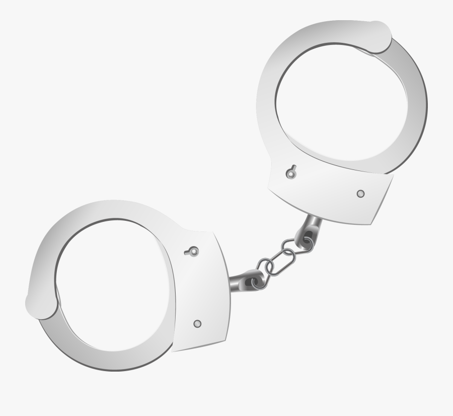 Vector Handcuffs Png Download - Circle, Transparent Clipart