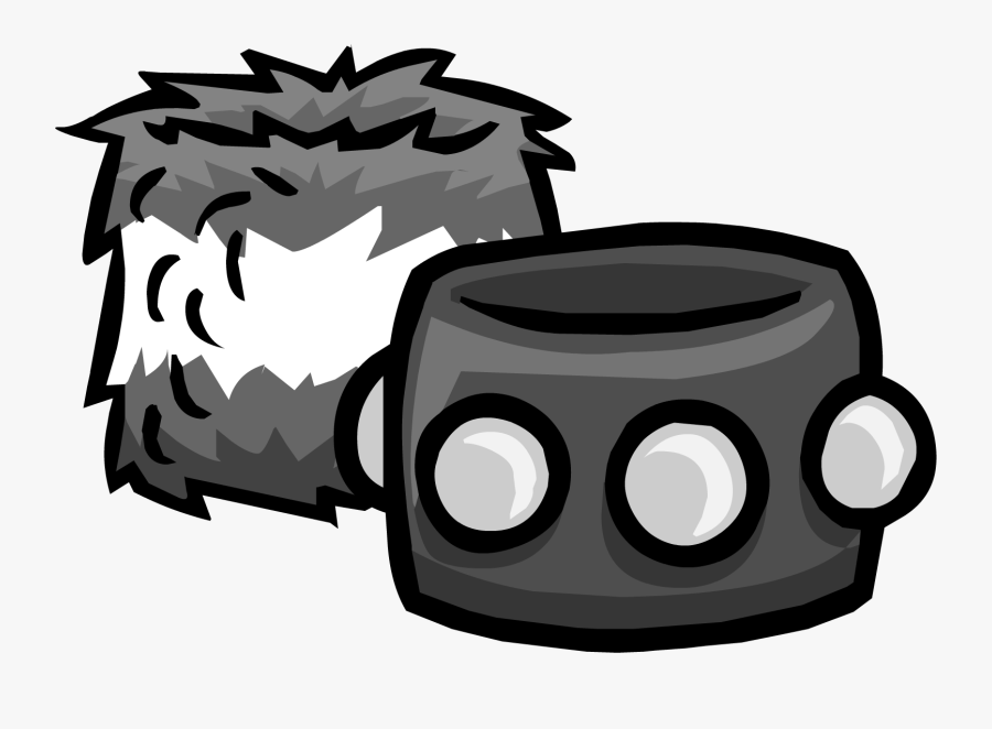 Club Penguin Wiki - Club Penguin Bracelet Spike, Transparent Clipart