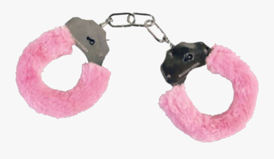 #handcuffs #pinkaesthetic #fur #aestheticpng #png #aesthetic - Furry Pink Handcuffs Transparent, Transparent Clipart