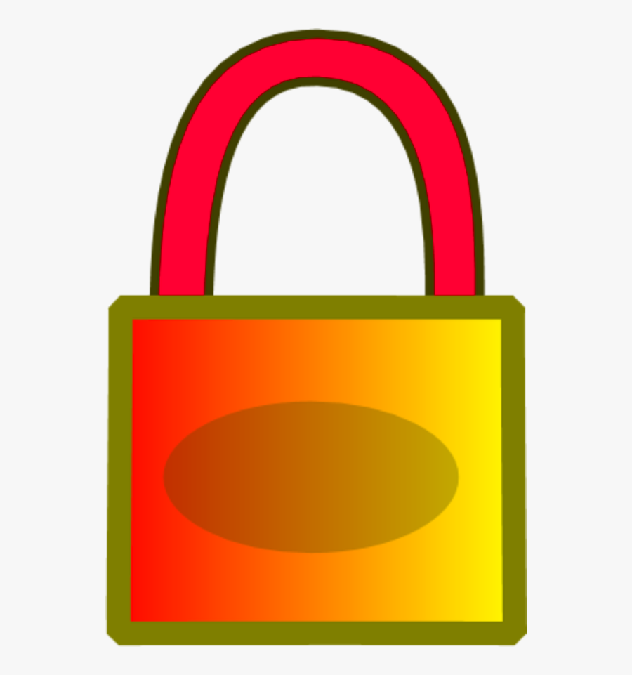 Padlock Closed Green, Transparent Clipart
