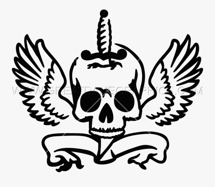 Cliparts For Free Download Youtube Clipart Skull And - Knife In Skull Png, Transparent Clipart