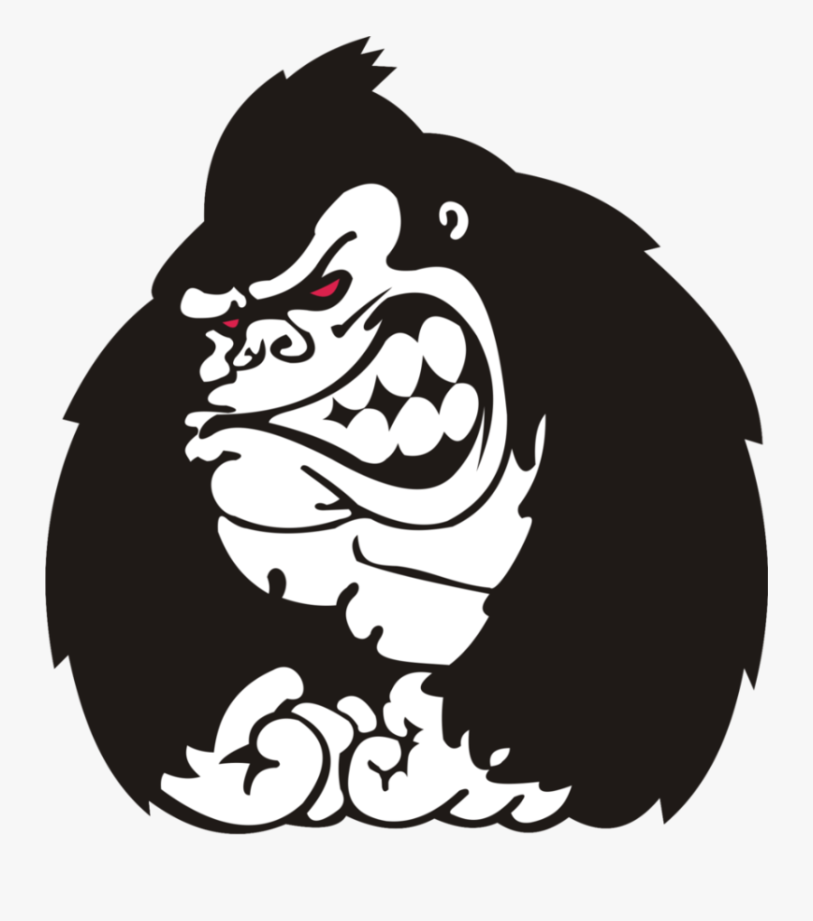 Transparent Gorilla Png - Gorilla Vector Png, Transparent Clipart