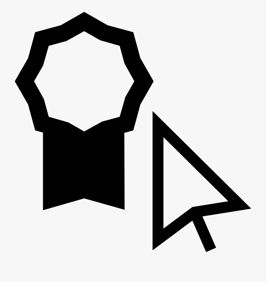 Student Star Ribbon Shape - Student, Transparent Clipart