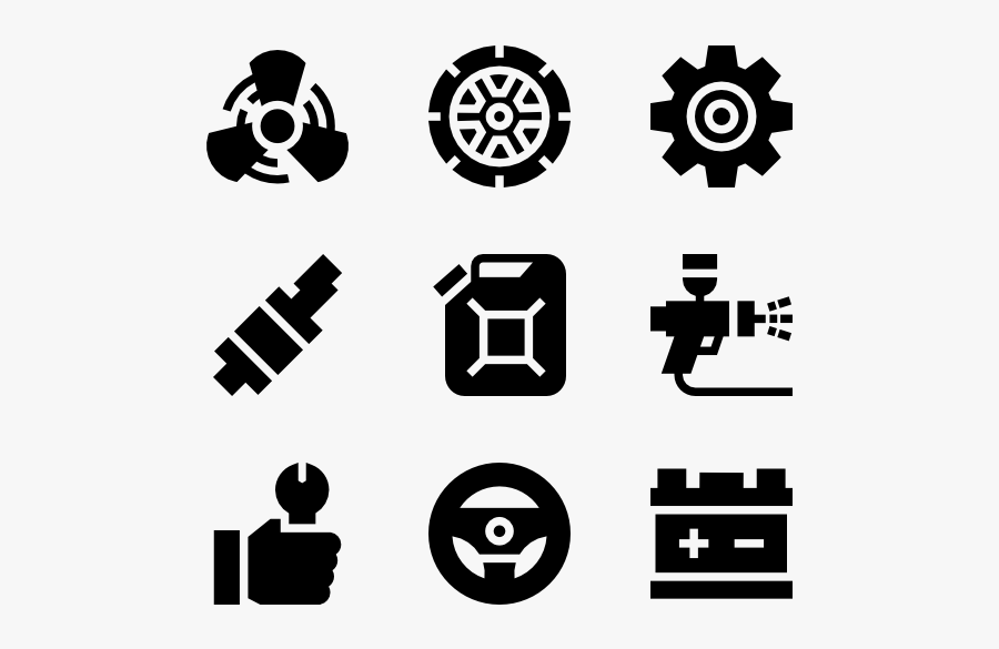 Car Garage - Prevention Icon, Transparent Clipart