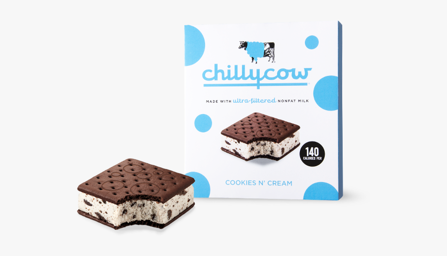 Chilly Cow Mint Dark Chocolate Chip, Transparent Clipart