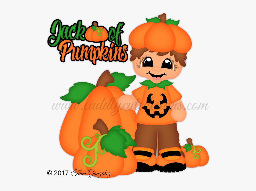 Jack Of Pumpkins - Cartoon, Transparent Clipart