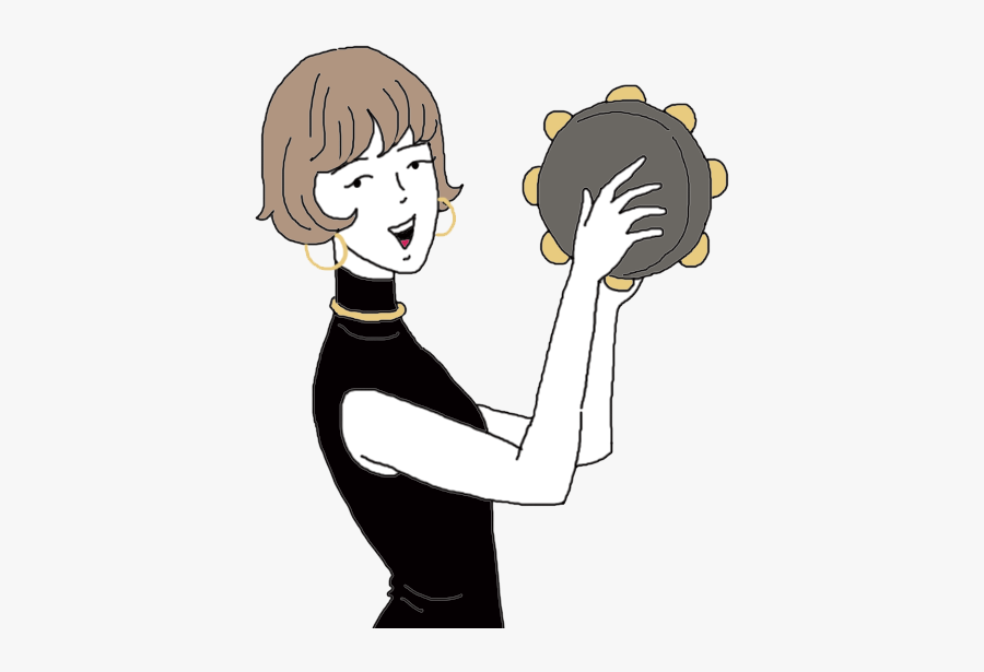 Tambourine - Shake Tambourine Clip Art, Transparent Clipart