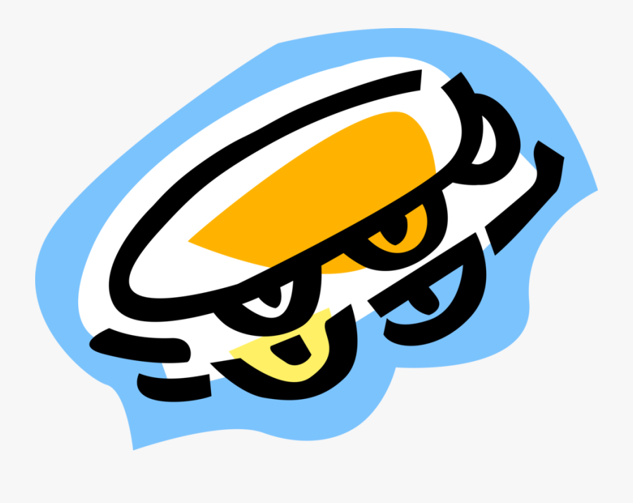 Vector Illustration Of Tambourine Percussion Musical - Emblem, Transparent Clipart