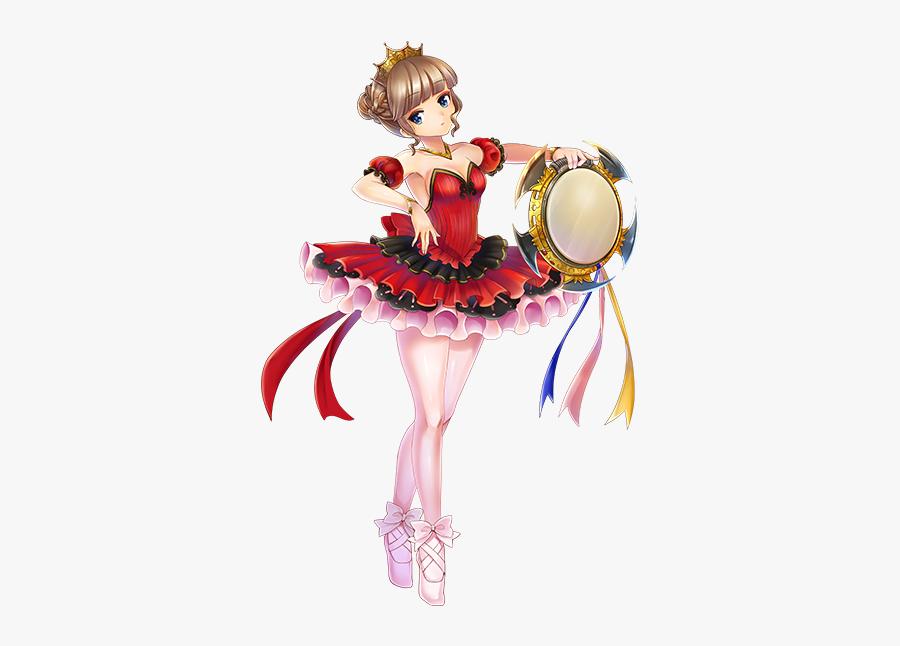 Girls Symphony ~virgin Symphonic Poem~ Wikia - Anime Girl With Tambourine, Transparent Clipart