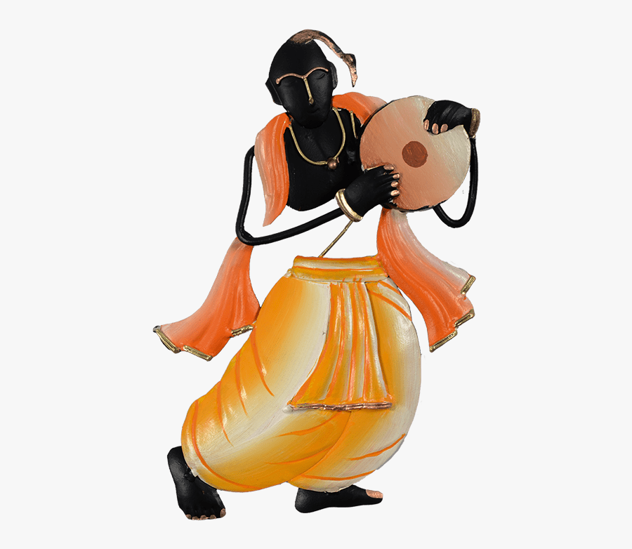 Musician Statue Playing Tambourine"
 Title="musician - Cartoon, Transparent Clipart