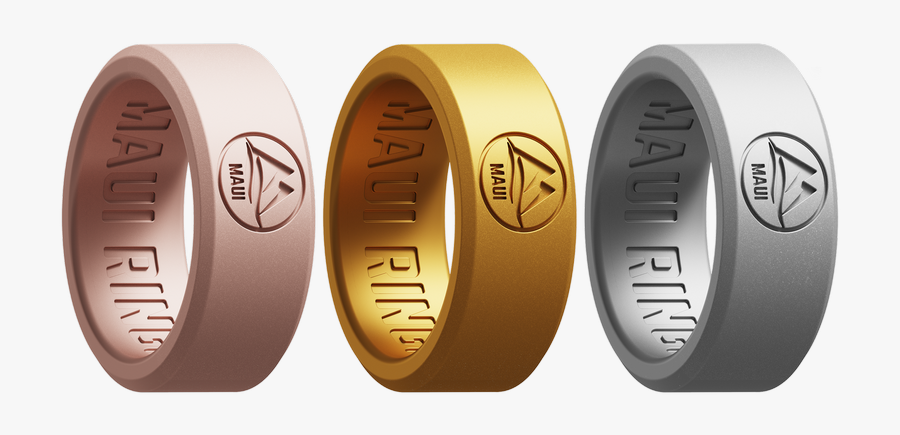 Best Silicone Wedding Ring For Men Sol - Silver, Transparent Clipart