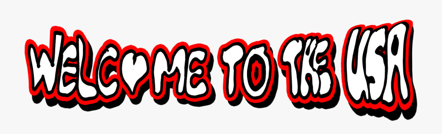Welcome To Usa Png, Transparent Clipart