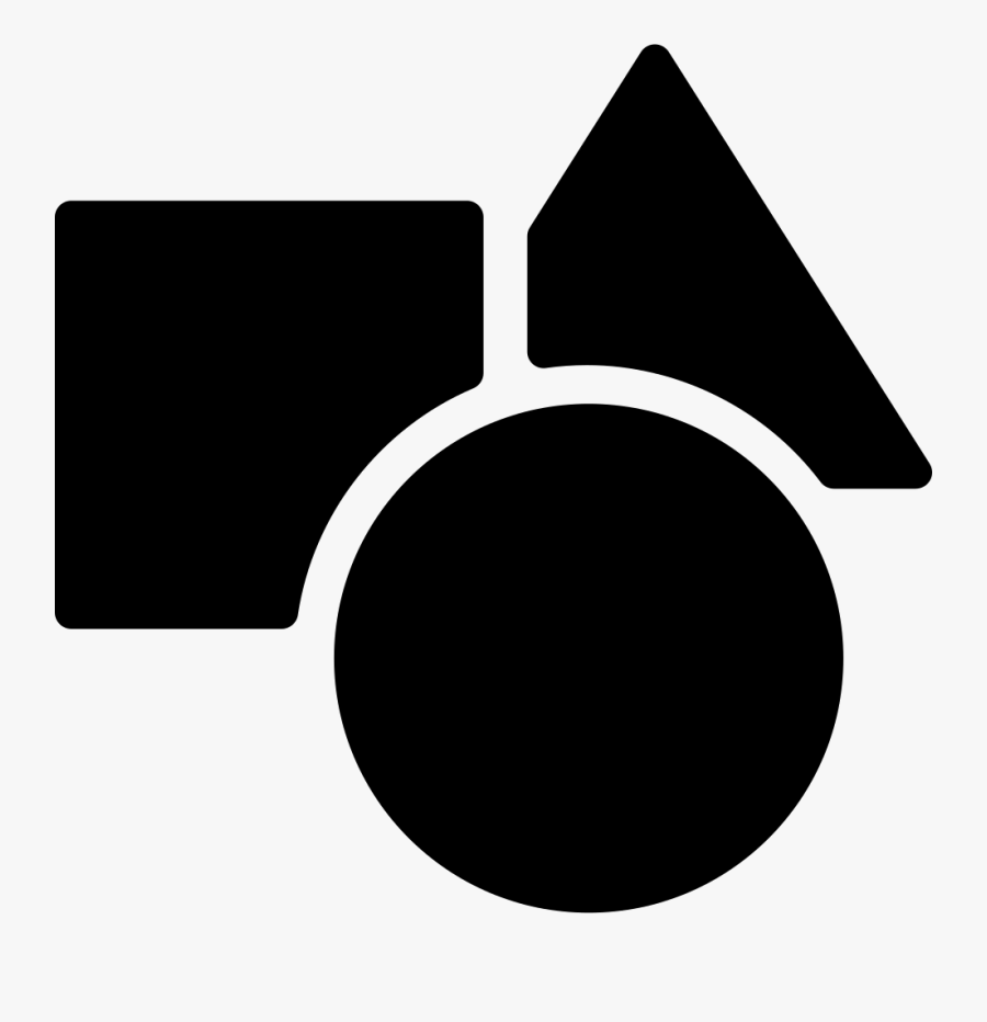 Geometric Shapes Comments - Shapes Icon Svg, Transparent Clipart