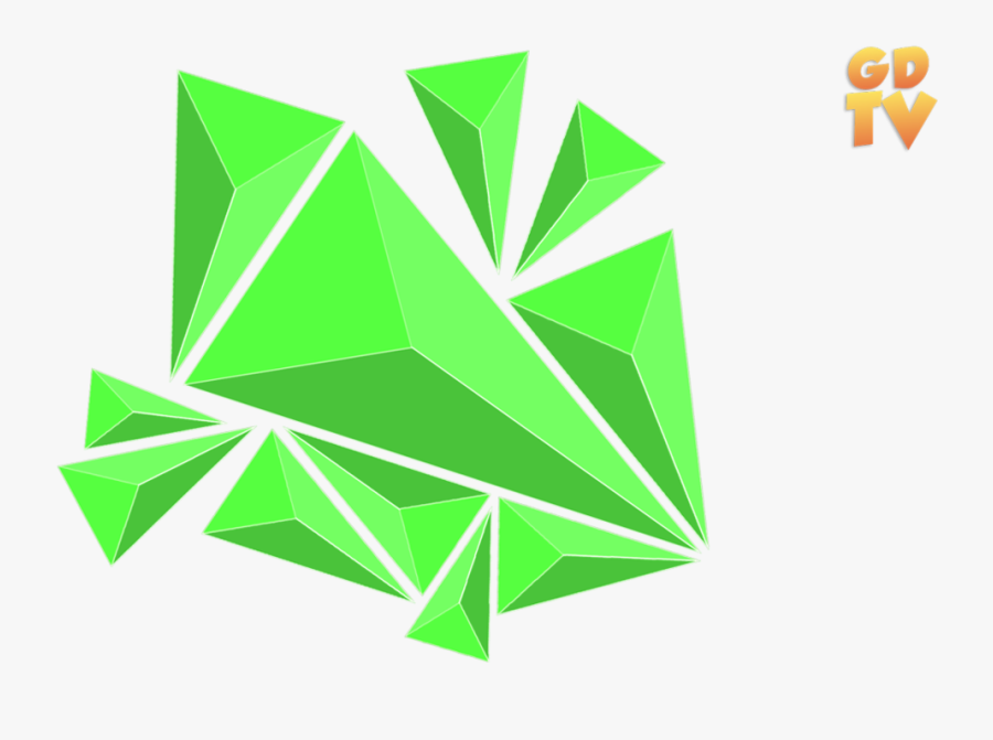 Geometric Shape Png - Green Geometric Shapes Png, Transparent Clipart