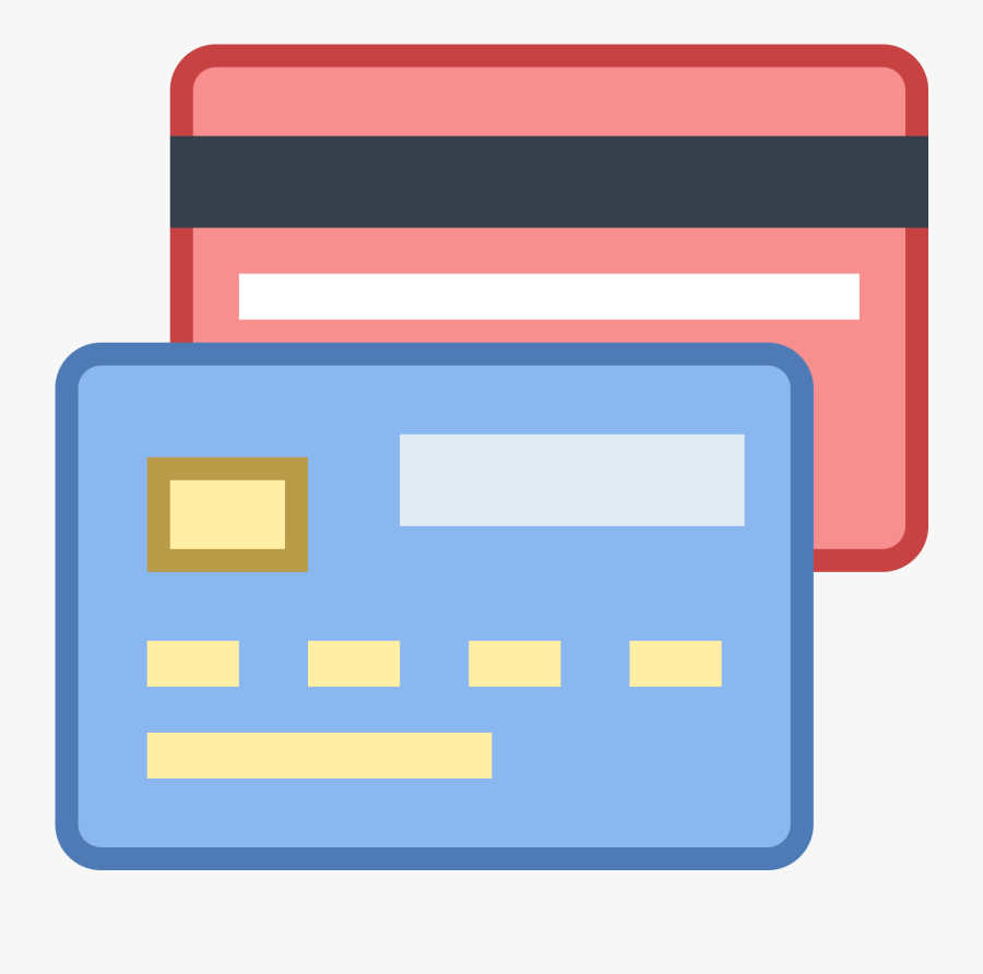 Credit Card Image Free Icon - Банковская Карта Иконка Png, Transparent Clipart