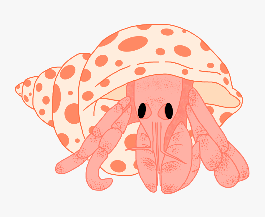 #hermitcrab #shell #crab #sealife #animal #mydrawing - Illustration, Transparent Clipart