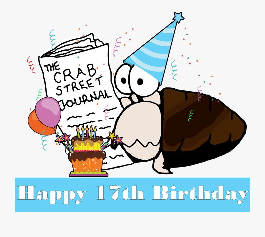 It"s Our Birthday - Crab Street Journal, Transparent Clipart