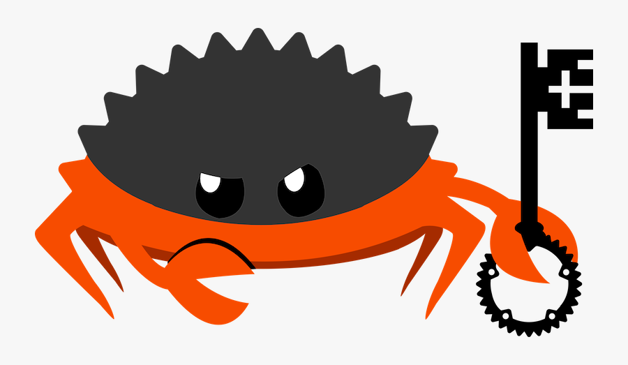 Hax0rferriswithkey - Rust Programming Language Logo , Free Transparent ...
