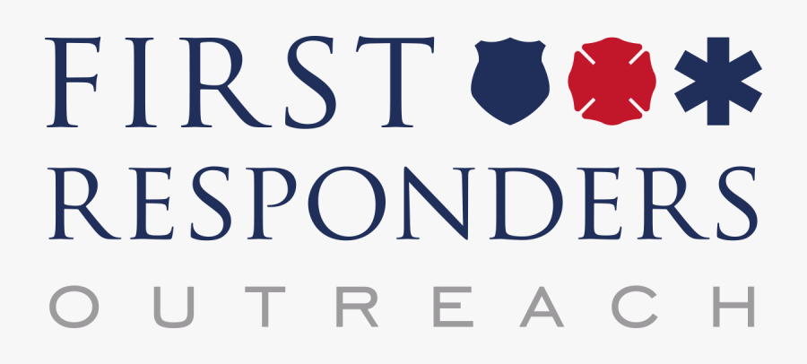 Support For First Responders, Transparent Clipart