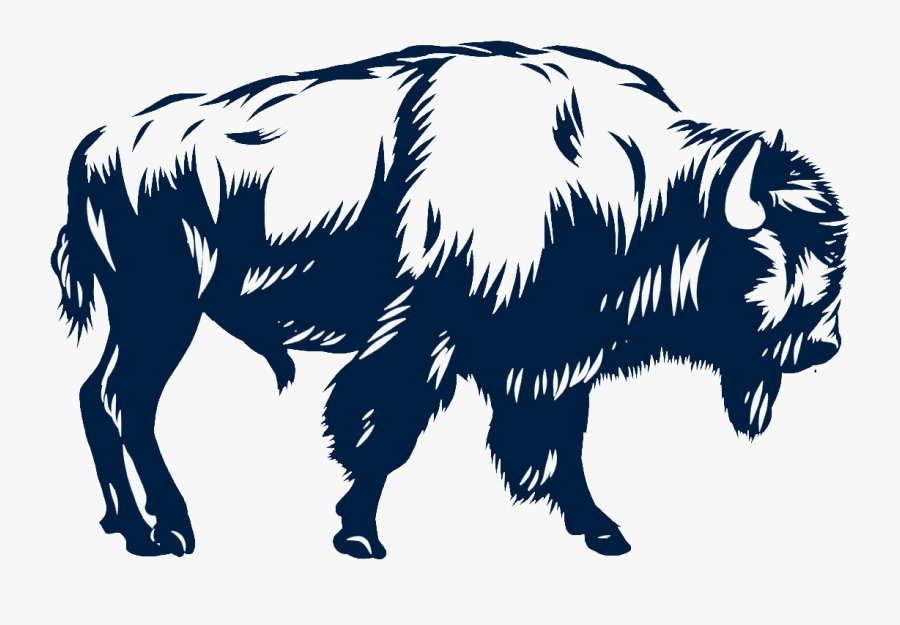 Support The Blue Buffalo - Bison Vector, Transparent Clipart