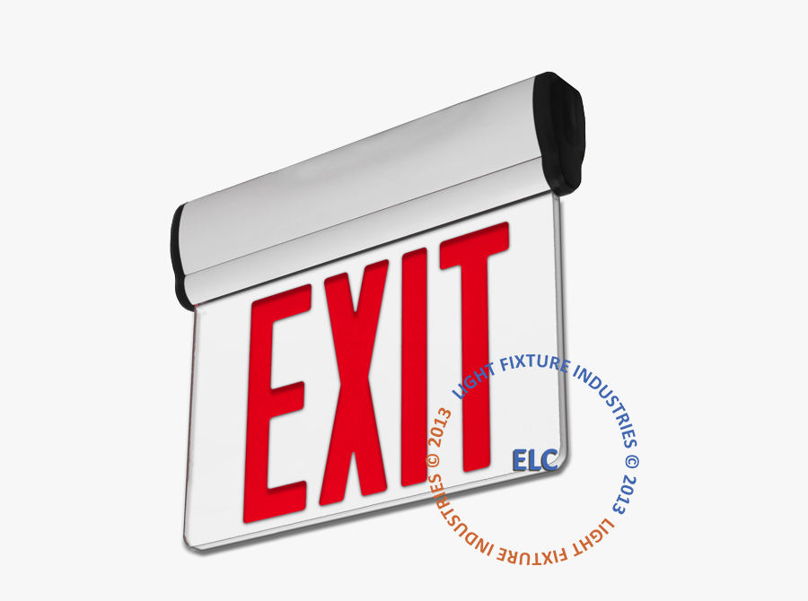 Exit Signs Pictures - Green Led Exit Signs, Transparent Clipart