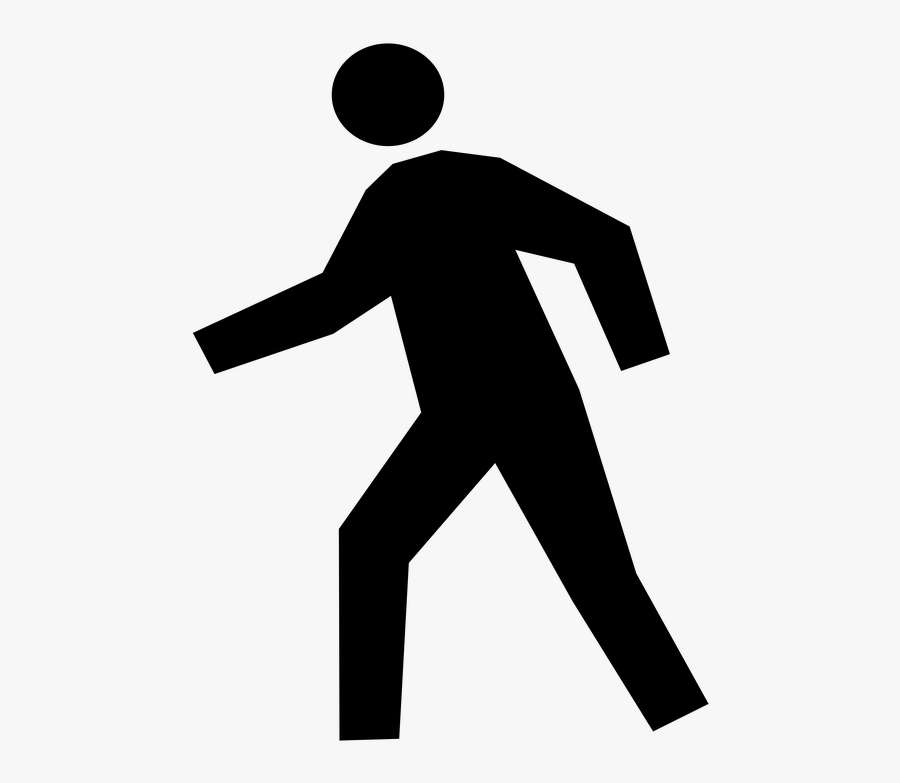 Person, Icon, Emergency Exit, Race, Escape, Shield - Pedestrian Crossing Symbol, Transparent Clipart