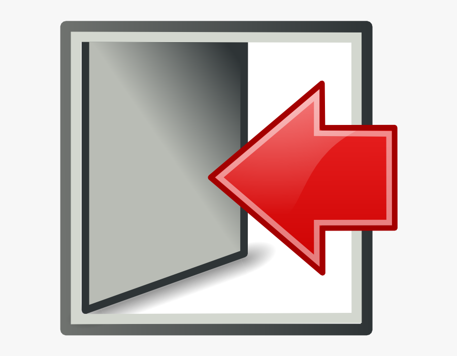 Door, Exit, Log Out, Logout, Sign Out Icon - Arrow Png Transparent Free Left, Transparent Clipart