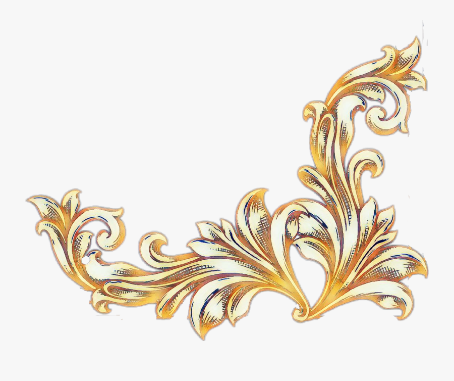 Filigree Picsart Photo Studio Image Drawing Clip Art - Transparent Background Filigree Png, Transparent Clipart