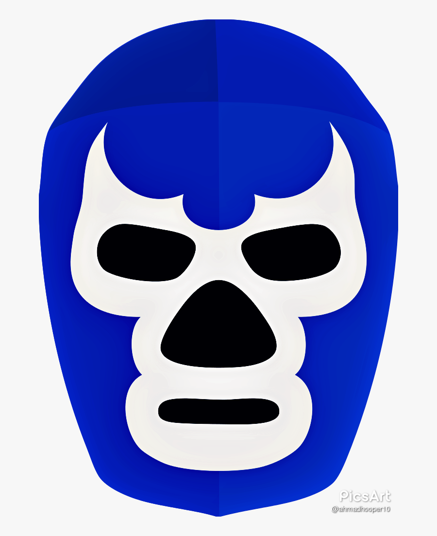 Blue Demon Jr Mask, Transparent Clipart