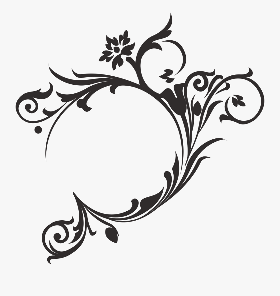 Filigree Art Flower - Flower Filigree Png, Transparent Clipart