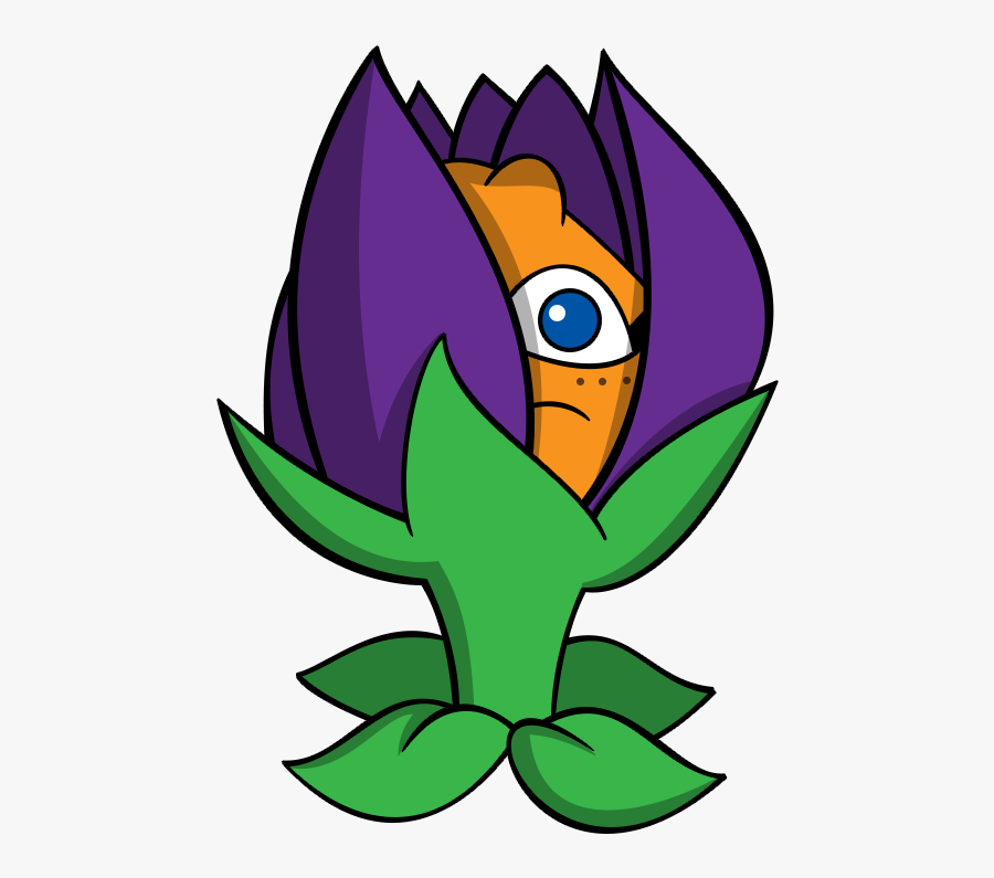 Shrinking Violet By Ninjawoodpeckers91 - Plants Vs. Zombies 2: It's About Time, Transparent Clipart