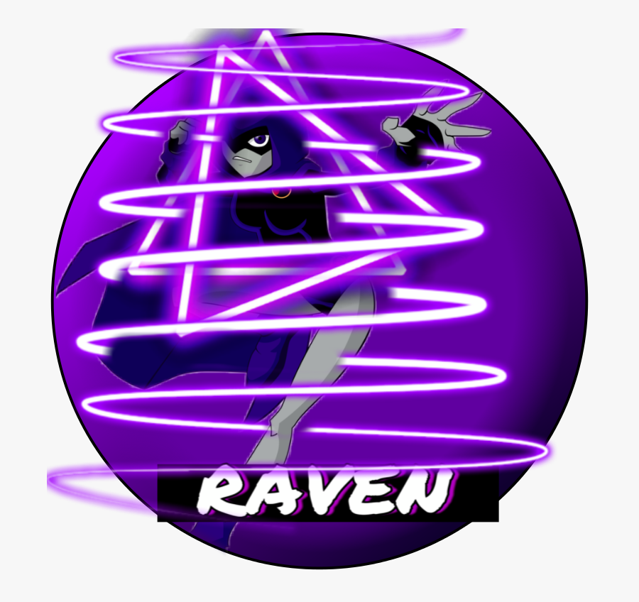 #raven #teentitans, Transparent Clipart
