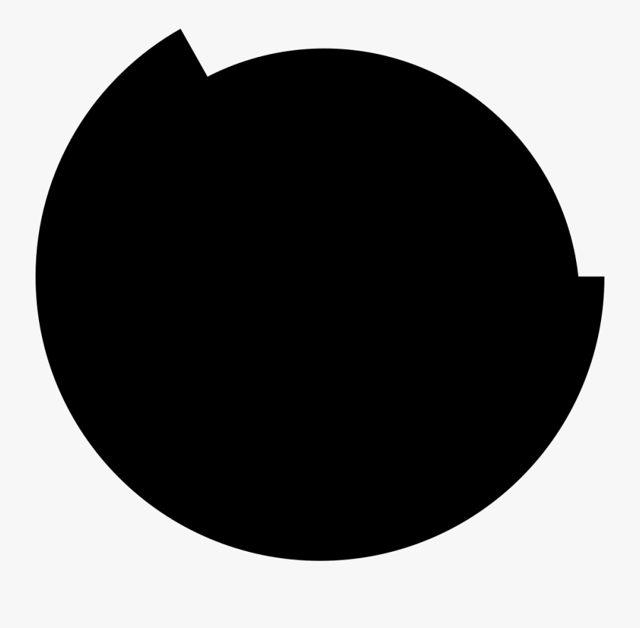 Bing - Circle And Black, Transparent Clipart
