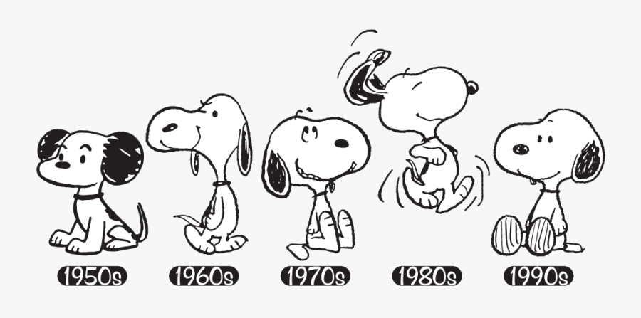 7 - Snoopy Beagle, Transparent Clipart