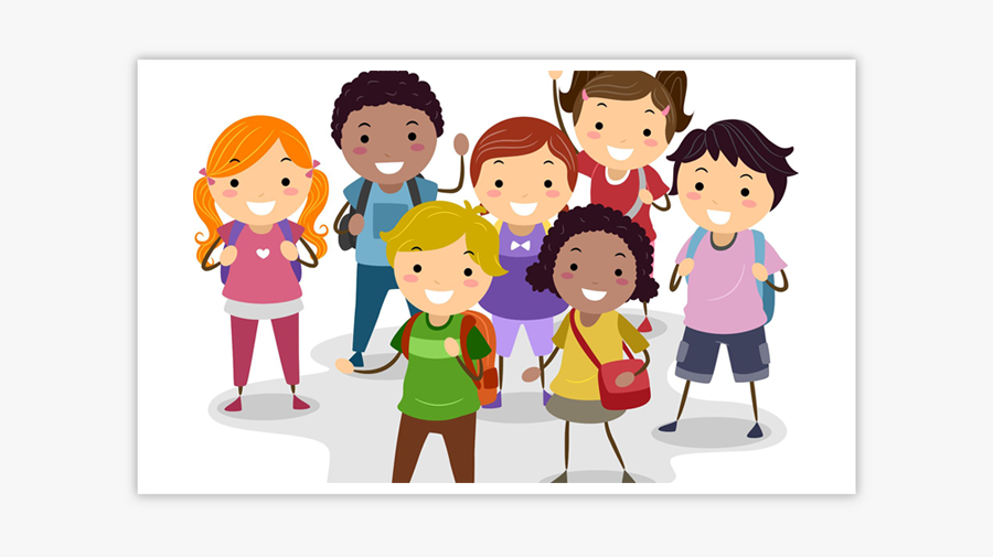 Kids - Cartoon Character Children, Transparent Clipart