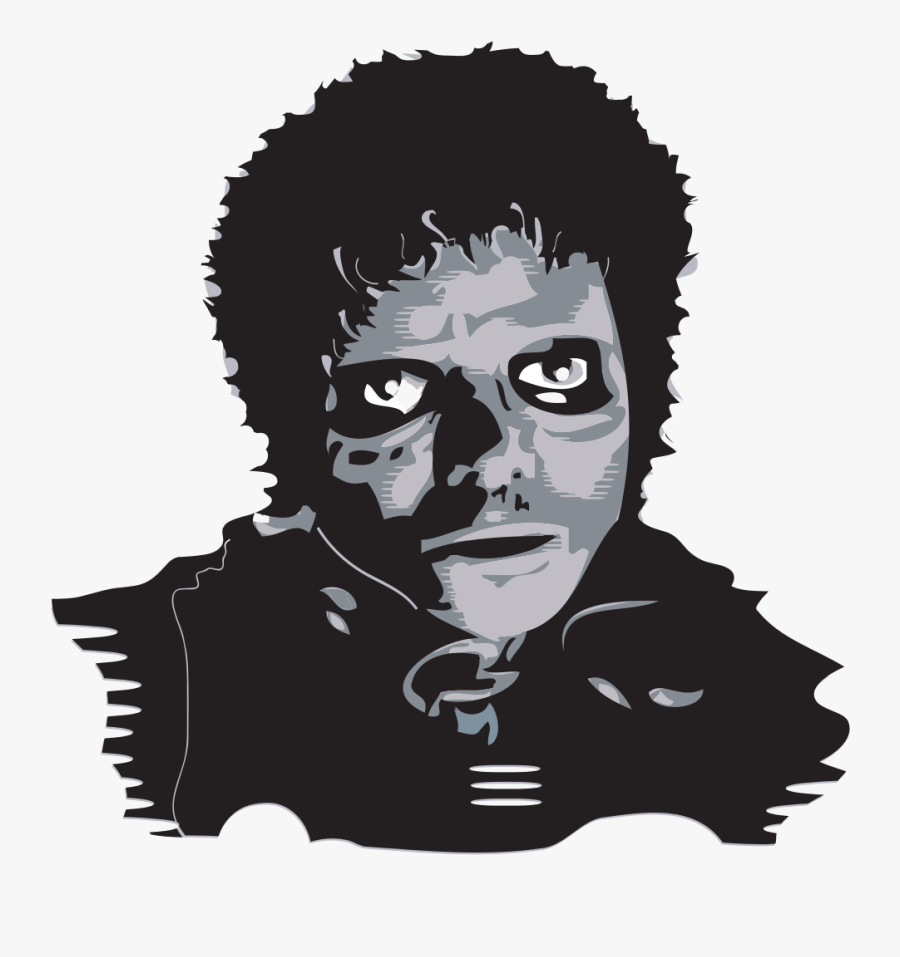Michael Jackson Thriller Vector, Transparent Clipart