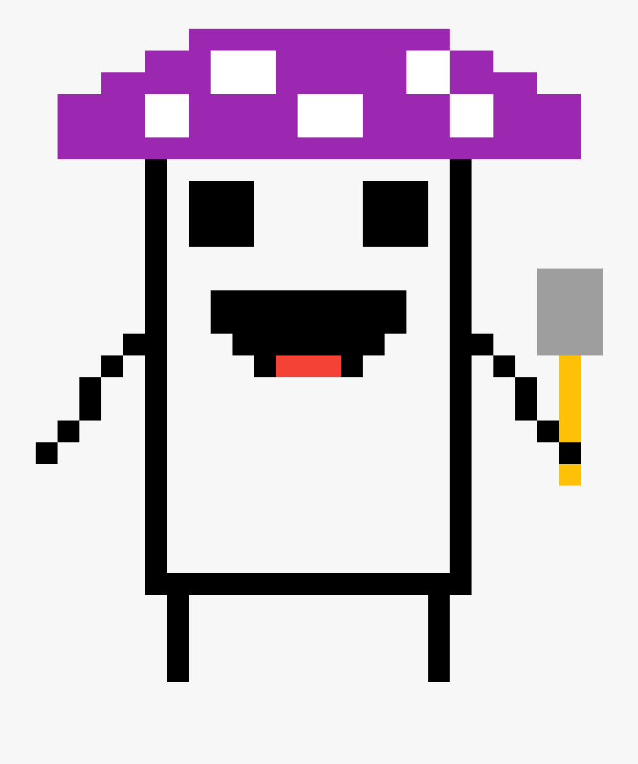 Cute Cloud Pixel Art, Transparent Clipart