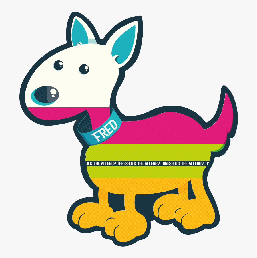 In Fred"s Case, He Reacts To Three Different Allergens - Cartoon, Transparent Clipart