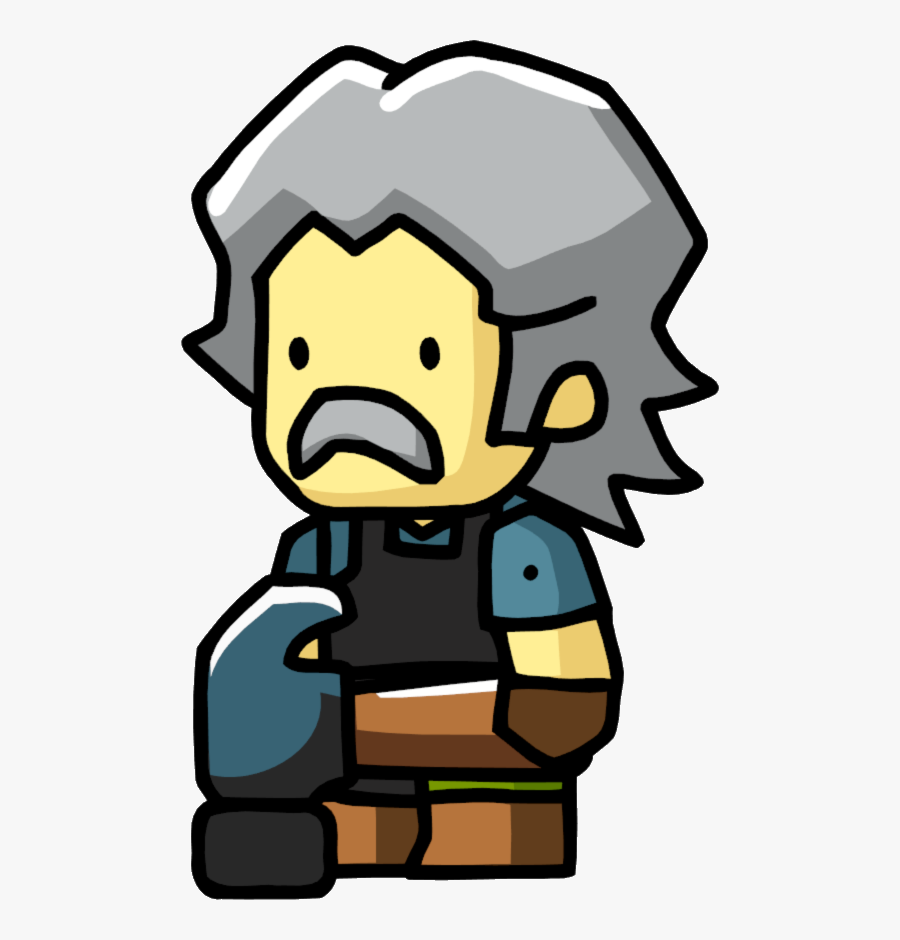 Ironmonger Male - Scribblenauts Blacksmith, Transparent Clipart