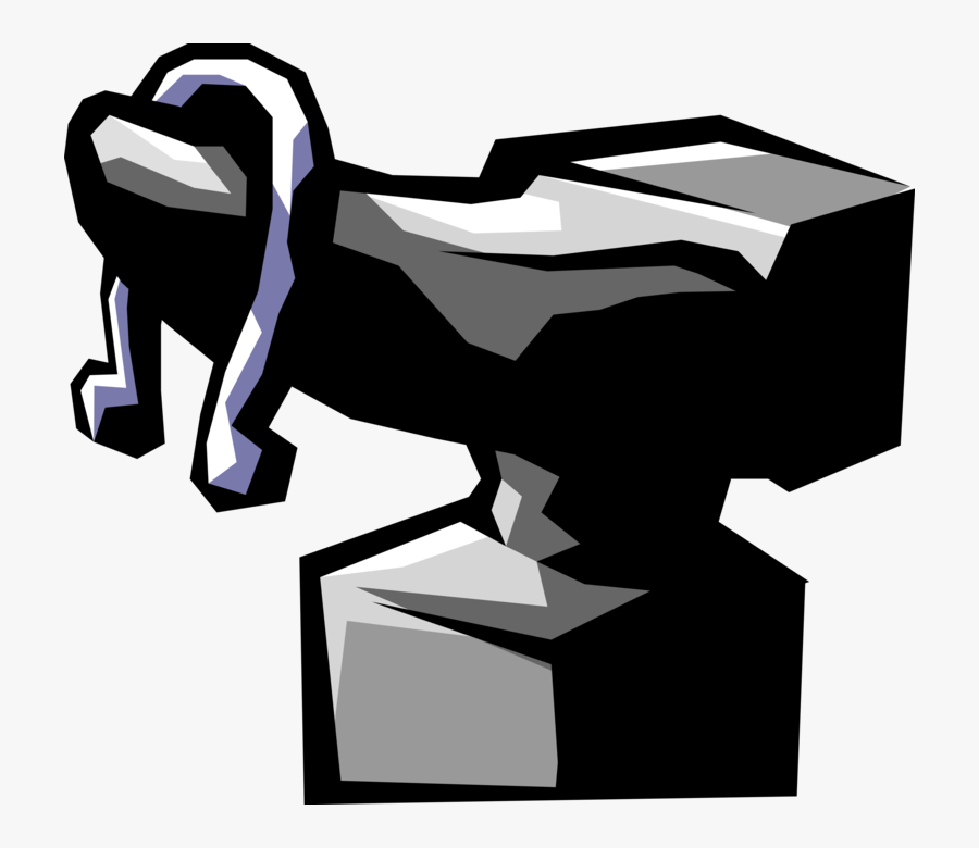 Anvil And Horseshoe Image - Yunque Dibujo, Transparent Clipart